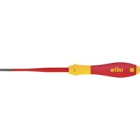 VDE Platte schroevendraaier Wiha SoftFinish electric slimFix 3201 35446 Kopbreedte: 3.5 mm Koplengte: 100 mm