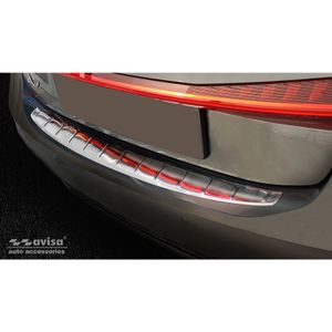 RVS Bumper beschermer passend voor Audi A7 (C8) Sportback 2018 'Ribs' AV235474