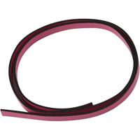 Creativ Company Band van imitatie leer, b: 10 mm, dikte 3 mm, roze, 1 m/ 1 doos