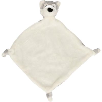Nature Planet Wolf tuttel/knuffeldoekje - 40 x 40 cm - Wolven knuffels - Baby tuttel