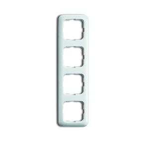 Busch-Jaeger afdekraam 4-voudig wit 2514 214
