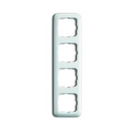Busch-Jaeger afdekraam 4-voudig wit 2514 214
