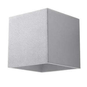 Wandlamp QUAD 1 grijs