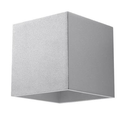 Wandlamp QUAD 1 grijs