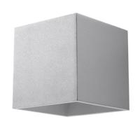 Wandlamp QUAD 1 grijs