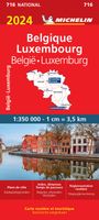 Wegenkaart - landkaart 716 Belgie en Luxemburg 2024 | Michelin