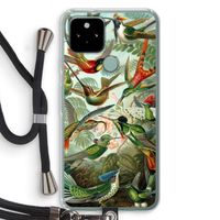 Haeckel Trochilidae: Pixel 5 Transparant Hoesje met koord