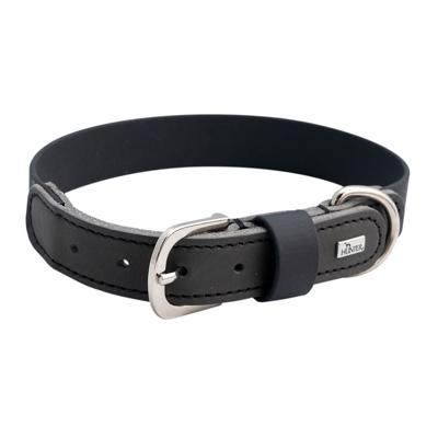 HUNTER Hondenhalsband Wolmar, zwart/grijs, Maat: 50