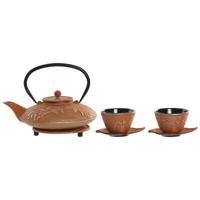 Theepot Home ESPRIT Oranje Roestvrij staal Ijzer 800 ml