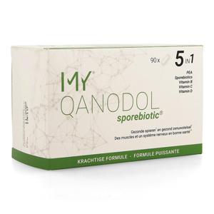 My Qanodol Sporebiotic Voedingssupplement Spieren En Zenuwstelsel 90 Capsules