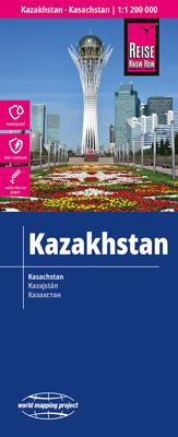 Wegenkaart - landkaart Kazachstan | Reise Know How