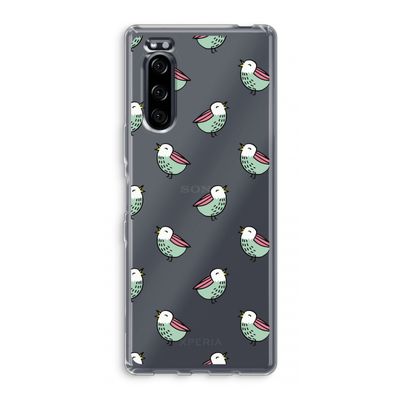Vogeltjes: Sony Xperia 5 Transparant Hoesje
