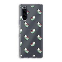 Vogeltjes: Sony Xperia 5 Transparant Hoesje