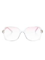 Chiara Ferragni lunettes de vue carrées CF 1026/BB - Tons neutres