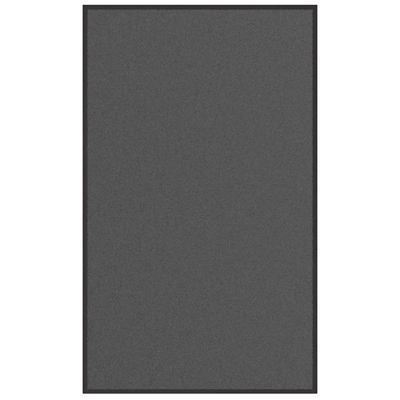 Deurmat 90x150 cm antracietkleurig