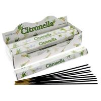 37120 Citronella - Stamford Premium Hex Wierook Stokjes