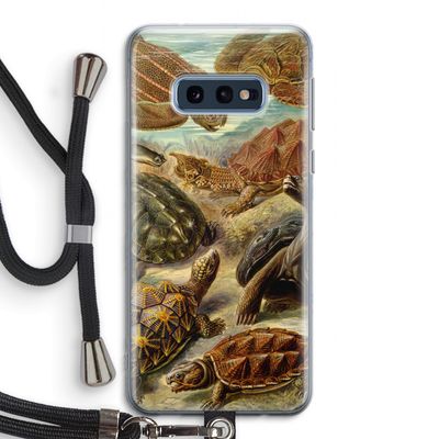 Haeckel Chelonia: Samsung Galaxy S10e Transparant Hoesje met koord