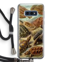 Haeckel Chelonia: Samsung Galaxy S10e Transparant Hoesje met koord