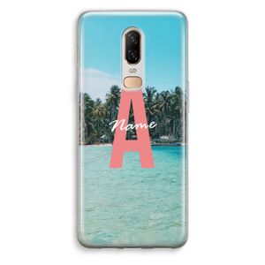Pacific Dream: OnePlus 6 Transparant Hoesje