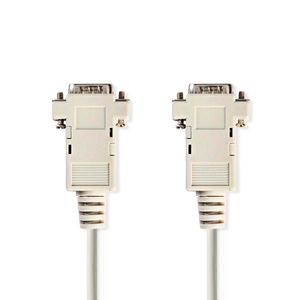 Nedis VGA-Kabel | VGA Male | VGA Male | 1024x768 | 2 m | ABS | 1 stuks - CCGP59001IV20 CCGP59001IV20