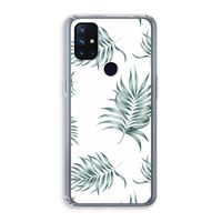 Simple leaves: OnePlus Nord N10 5G Transparant Hoesje