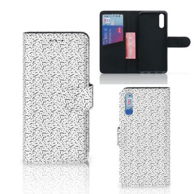 Huawei P20 | Telefoon Hoesje | Stripes Dots | Portemonnee hoesje