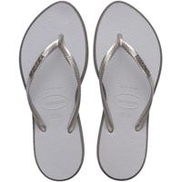 Havaianas Slim point steel grey Zilver maat 3738
