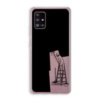 Musketon Painter: Samsung Galaxy A51 5G Transparant Hoesje