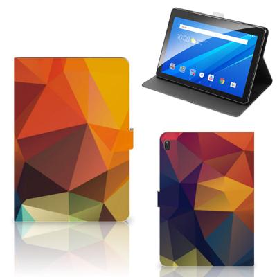 Lenovo Tab E10 Tablet Beschermhoes Polygon Color Lenovo Tab E10 Tablet Beschermhoes Polygon Color