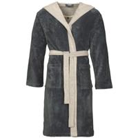 Vossen Vossen Badjas Poppy flanell/light grey L
