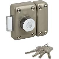 YALE - YV25BT-40 Knoop- en cilinderslot 5 pinnen diameter 23 mm - lengte 40 mm - 4 sleutels - beige