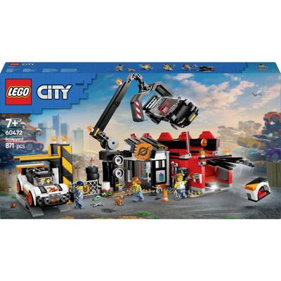 LEGO® CITY 60472 Schrottplaats met autos