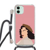 Confidence: iPhone 11 Transparant Hoesje met koord