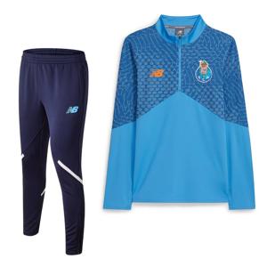 New Balance FC Porto Trainingspak 1/4-Zip 2025-2026 Blauw Donkerblauw