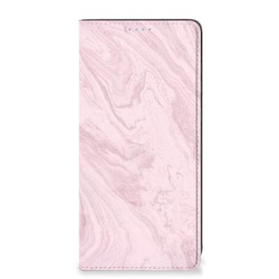 Samsung Galaxy A21s | Standcase | Marble Pink - Origineel Cadeau Vriendin