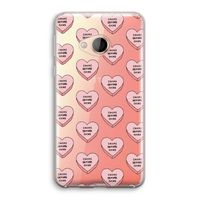 Chicks before dicks: HTC U Play Transparant Hoesje