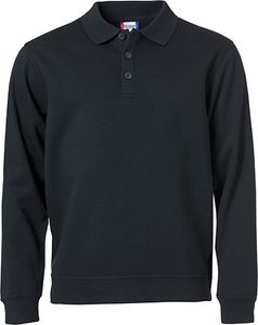 Clique 021032 Basic Polo Sweater - Zwart - 3XL