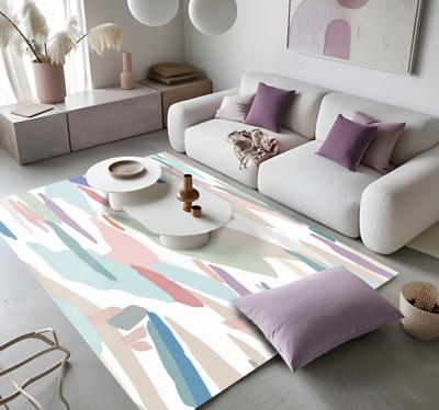 Minimalist Abstract Camouflage vinyl tapijt