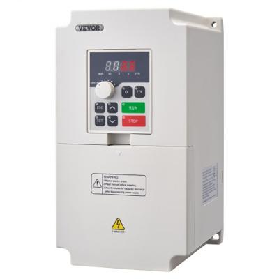VEVOR Frequentieomvormer Omvormer 7,5PK 1/3 Fase 220V naar 3 Fase AC 0-220V