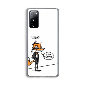 GSM secure: Samsung Galaxy S20 FE / S20 FE 5G Transparant Hoesje