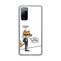 GSM secure: Samsung Galaxy S20 FE / S20 FE 5G Transparant Hoesje