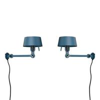 Tonone Bolt Bed Underfit wandlamp met stekker set van 2 Thunder Blue