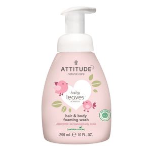 Attitude Baby Leaves 2-in-1 Hair & Body Foaming Wash