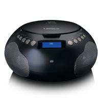 LENCO SCD-341BK - Draagbare DAB Radio met DAB+/ FM en Bluetooth® - Radio op batterijen en lichtnet
