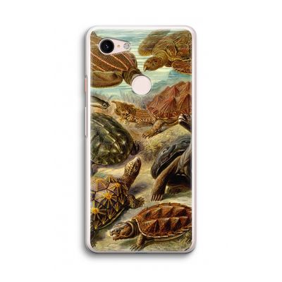 Haeckel Chelonia: Google Pixel 3 Transparant Hoesje