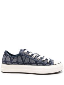 Valentino Garavani baskets Totaloop à en jean - Bleu