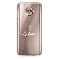 Be(e) kind: Motorola Moto G6 Transparant Hoesje