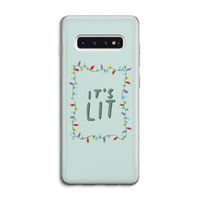 It's Lit: Samsung Galaxy S10 4G Transparant Hoesje