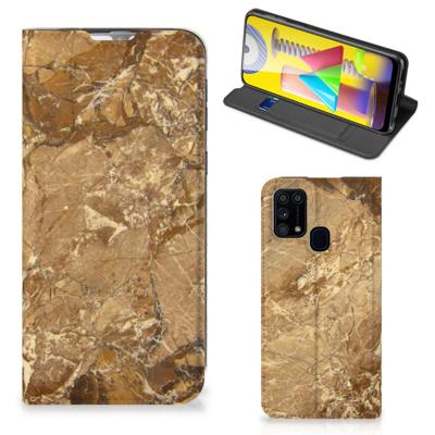 Samsung Galaxy M31 | Standcase | Marmer Creme
