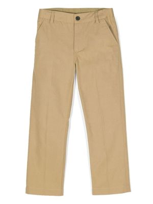 Bonpoint pantalon chino Clyde à coupe slim - Tons neutres